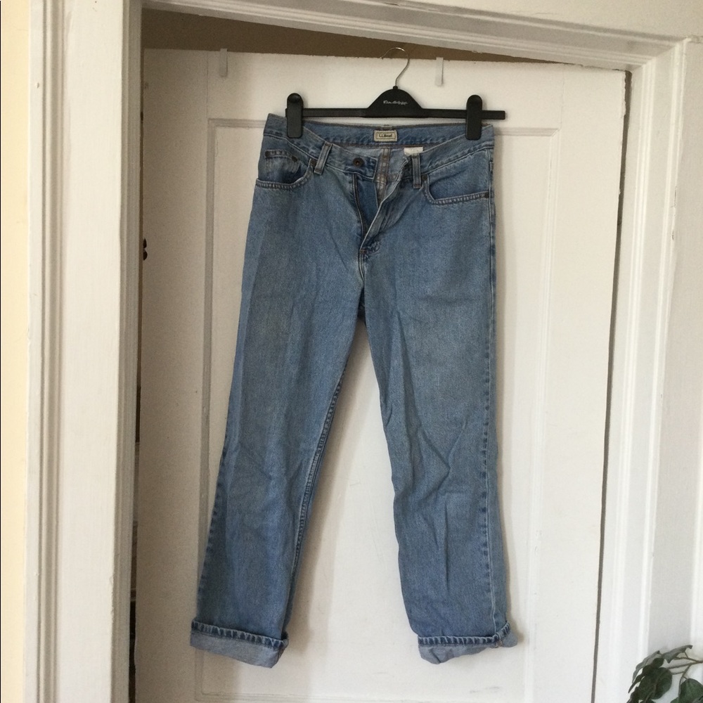 LL Bean Mom Jeans